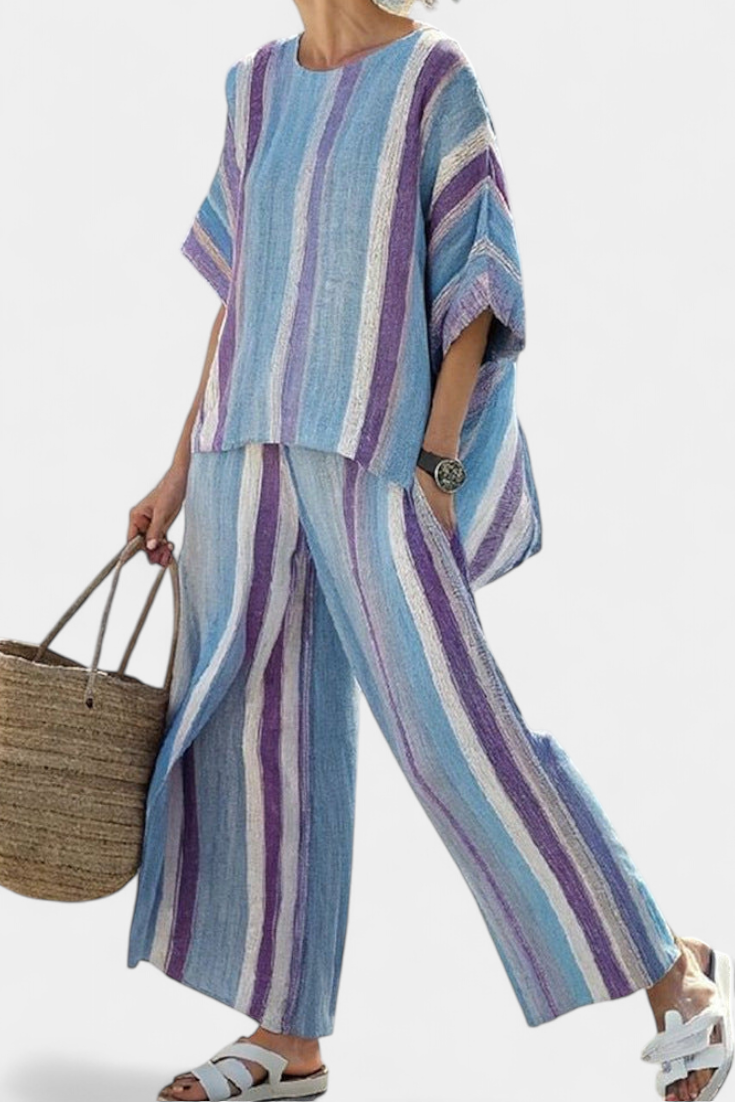 Édith™ | Ensemble Haut Pantalon Élan Léger