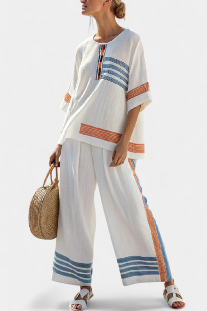 Annie™ | Ensemble Haut Pantalon Bien Être Jour