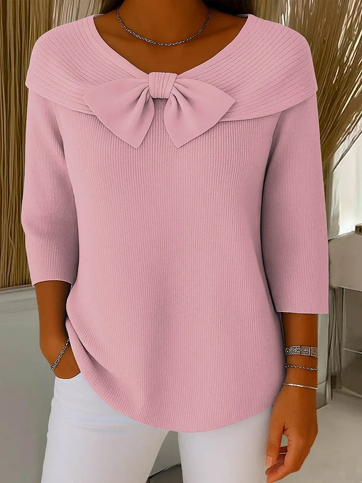 Honorine™ | Pull Détail Brodé