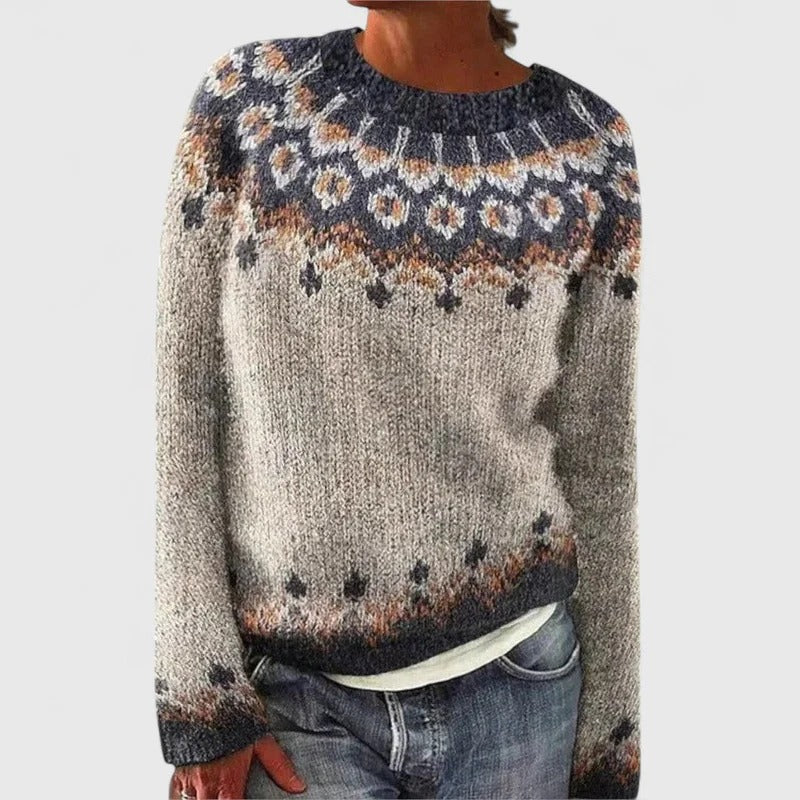 Héloïse™ | Pull Graphique Scandinave