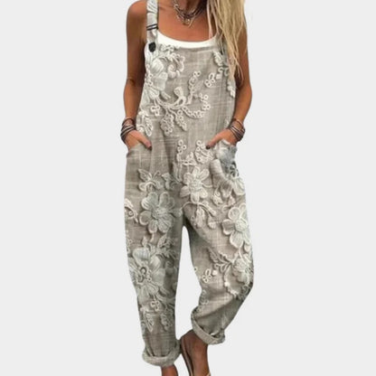 Juliette™ | Pantalon Fleurs Printemps