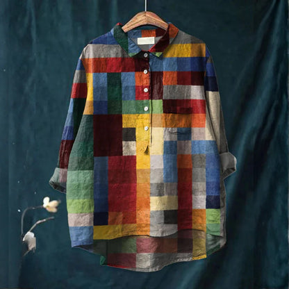 Corélia™ | Chemise Motif Abstrait