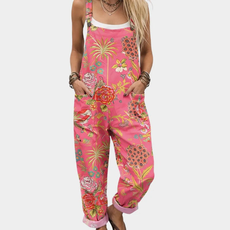 Juliette™ | Pantalon Fleurs Printemps