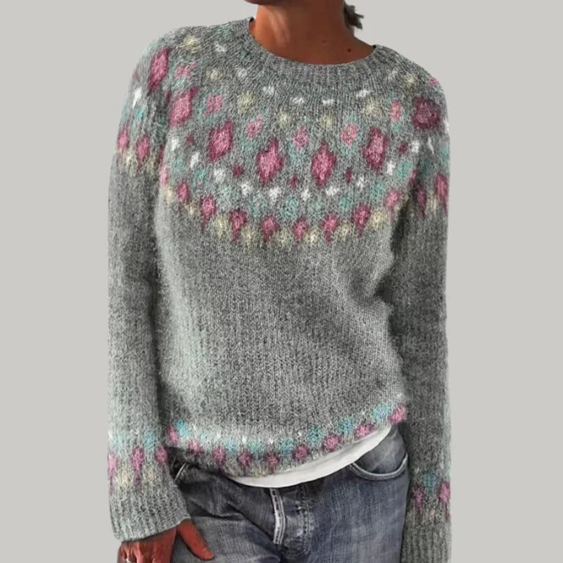 Claire™ | Pull Losanges Colorés