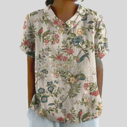 Clarélia™ | Blouse Fleurs Délicates
