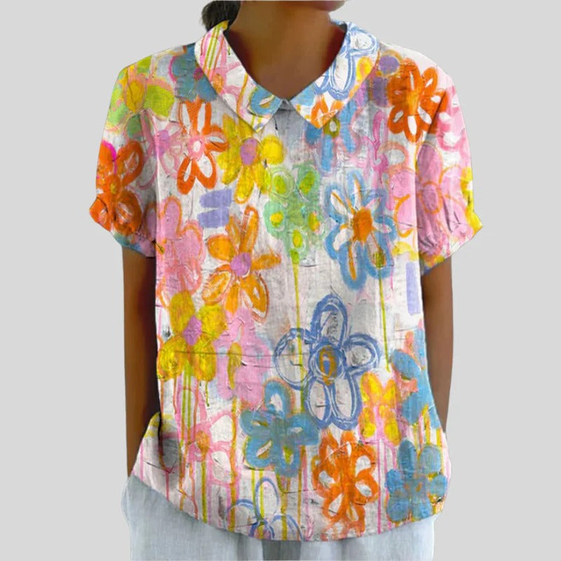 Lyséa™ | Blouse Fleurs Douces