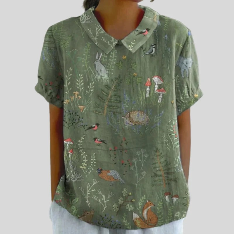 Théoline™ | Blouse Jardin Printemps