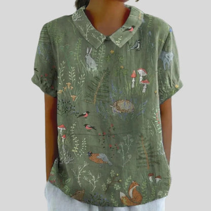 Théoline™ | Blouse Jardin Printemps