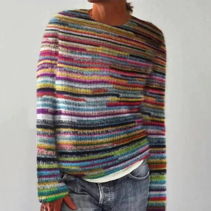 Manon™ | Pull Nordique Multicolore