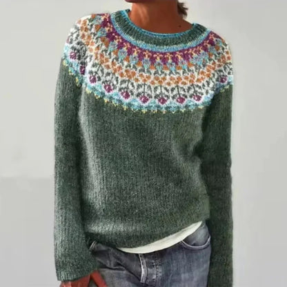 Héloïse™ | Pull Graphique Scandinave