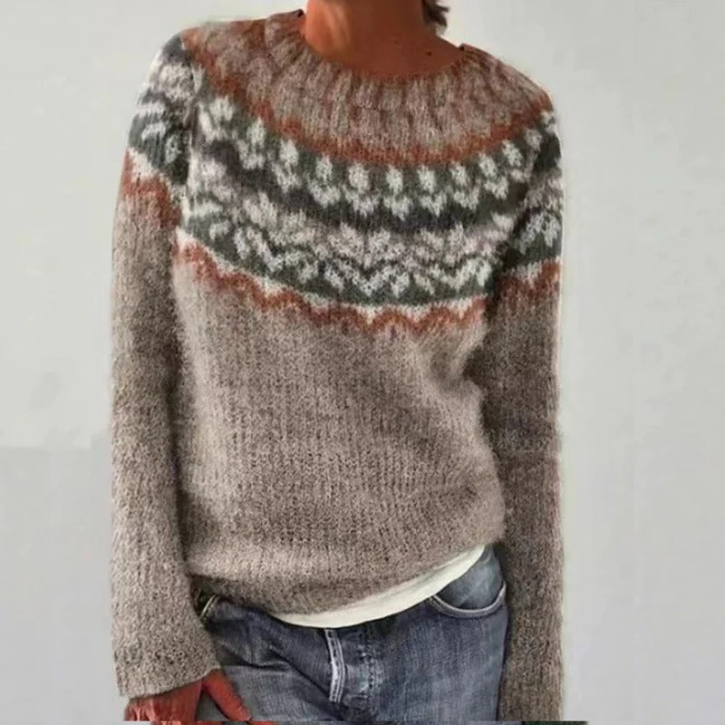 Héloïse™ | Pull Graphique Scandinave