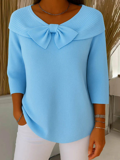 Honorine™ | Pull Détail Brodé