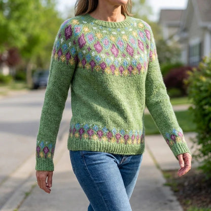 Claire™ | Pull Losanges Colorés