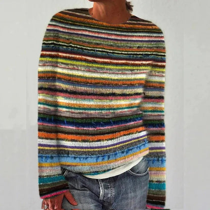 Manon™ | Pull Nordique Multicolore