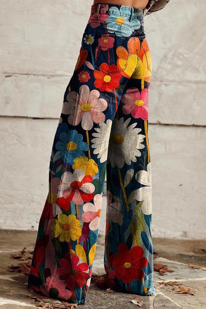 Solène™ | Pantalon Vintage Ample