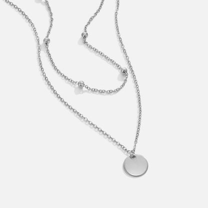 Éloïse™ | Collier Argent Médaille