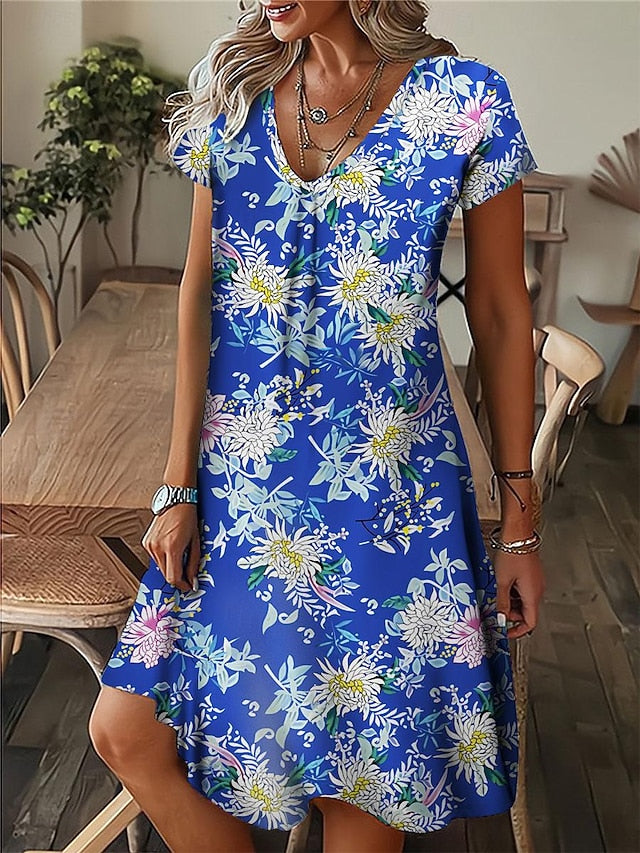 Lunéa™ | Robe Fluide Printemps