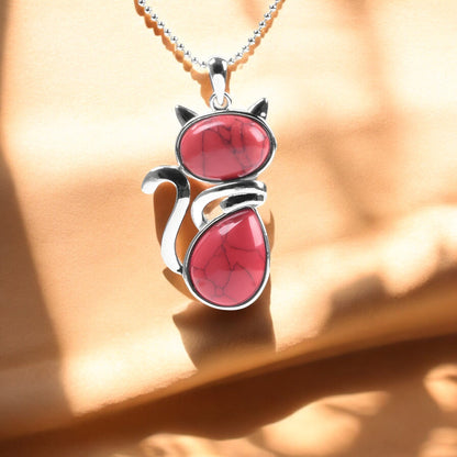 Maëlys™ | Collier Chat Coloré