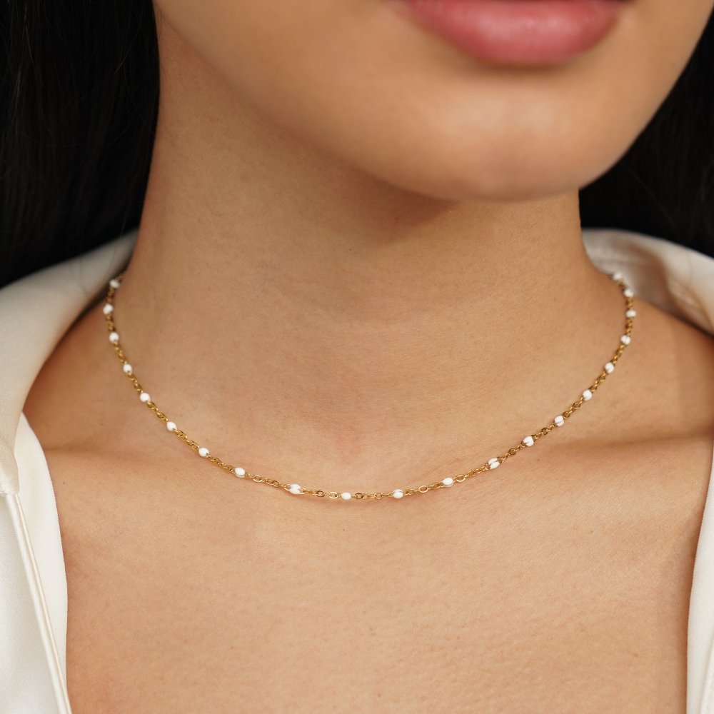 Lyséa™ | Collier Perles Or