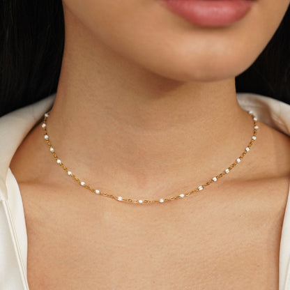 Lyséa™ | Collier Perles Or