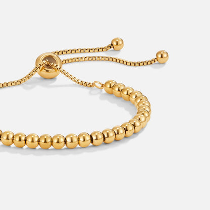 Élorisse™ | Bracelet Or Perlé
