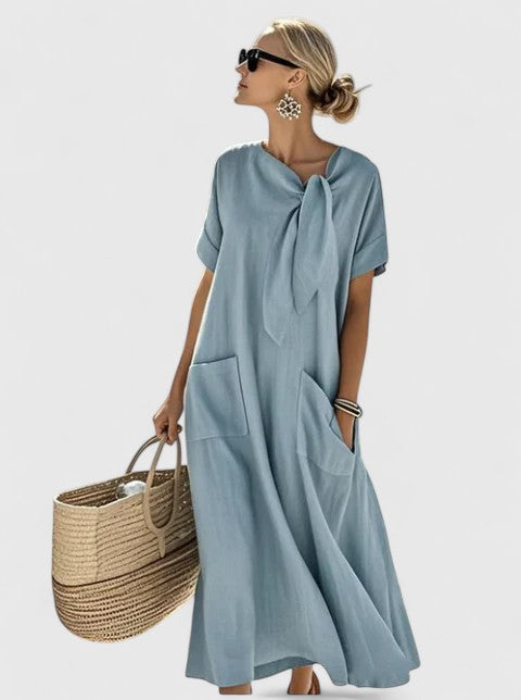 Soléria™ | Flowy Dress with Pocket