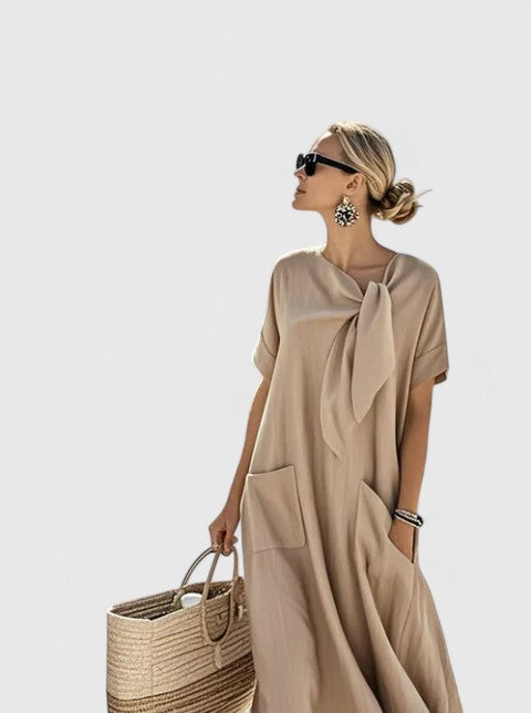 Soléria™ | Flowy Dress with Pocket