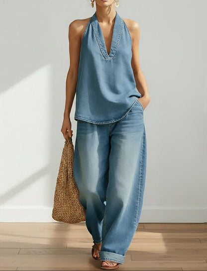 Mirelix™ | Denim Combinaison Confortable Et Polyvalente