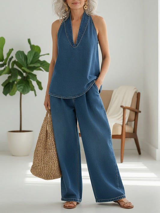 Mirelix™ | Denim Combinaison Confortable Et Polyvalente