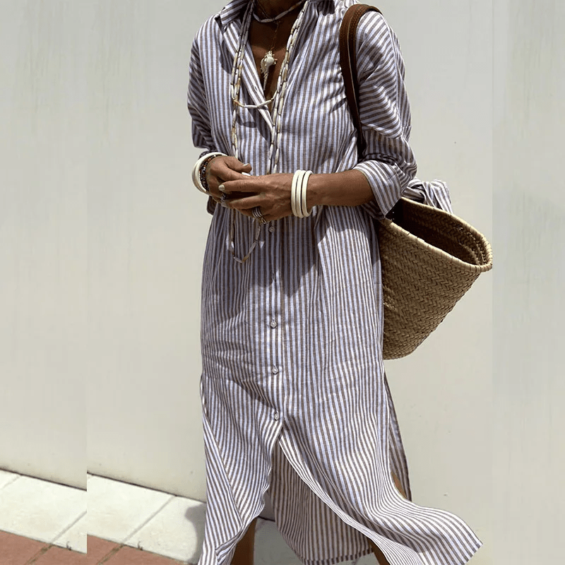Inès | Robe Maxi Élégante et Aérée