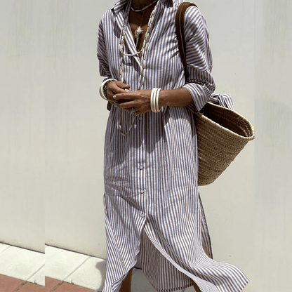 Inès | Robe Maxi Élégante et Aérée