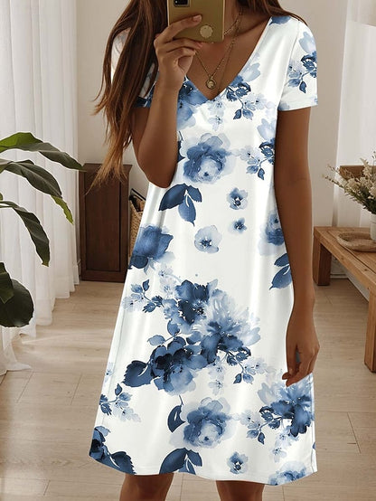 Lunéa™ | Robe Fluide Printemps