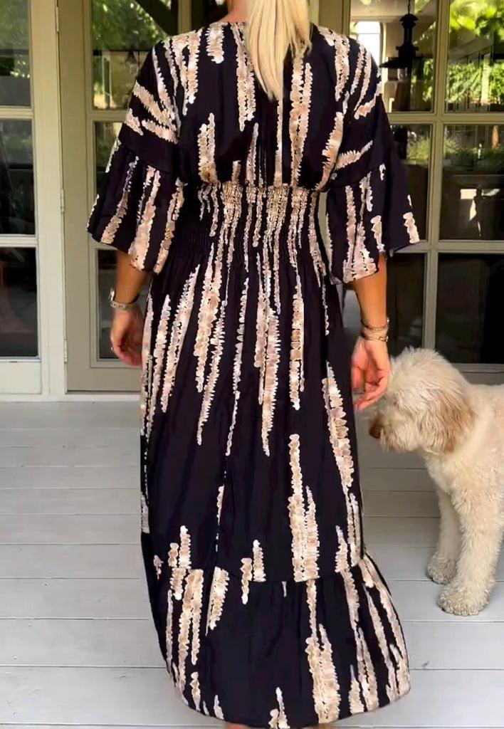 Maëlle™ | Robe Motif Vertical