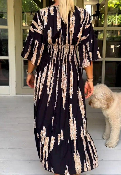 Maëlle™ | Robe Motif Vertical