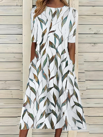 Julie | Robe Florale Style Bord de Mer