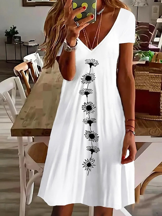 Lunéa™ | Robe Fluide Printemps