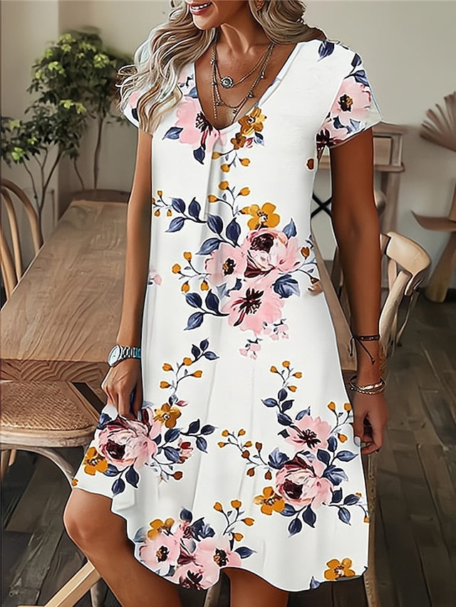 Lunéa™ | Robe Fluide Printemps